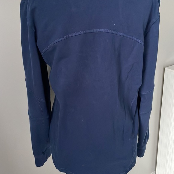 White Cross Blue Scrub Jacket - Picture 4 of 6